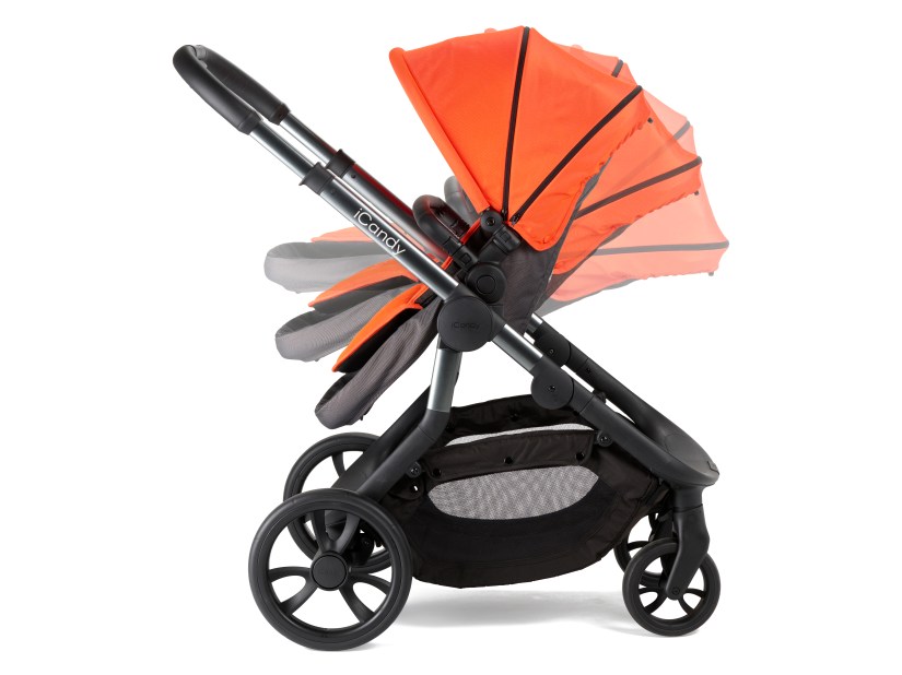 Blockbuster buggy: meet the transforming stroller with ‘cinema’ seating