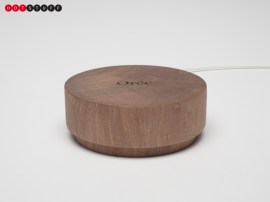 The Orée Pebble 2: this bit of wood charges your phone and plays music