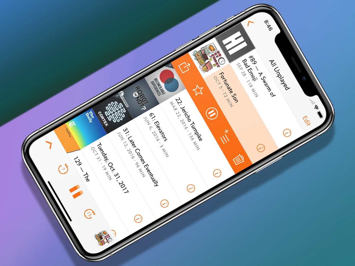 Overcast: best free iOS podcasts player
