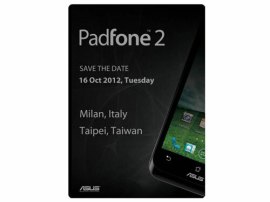 Asus Padfone 2 gets 16 October launch