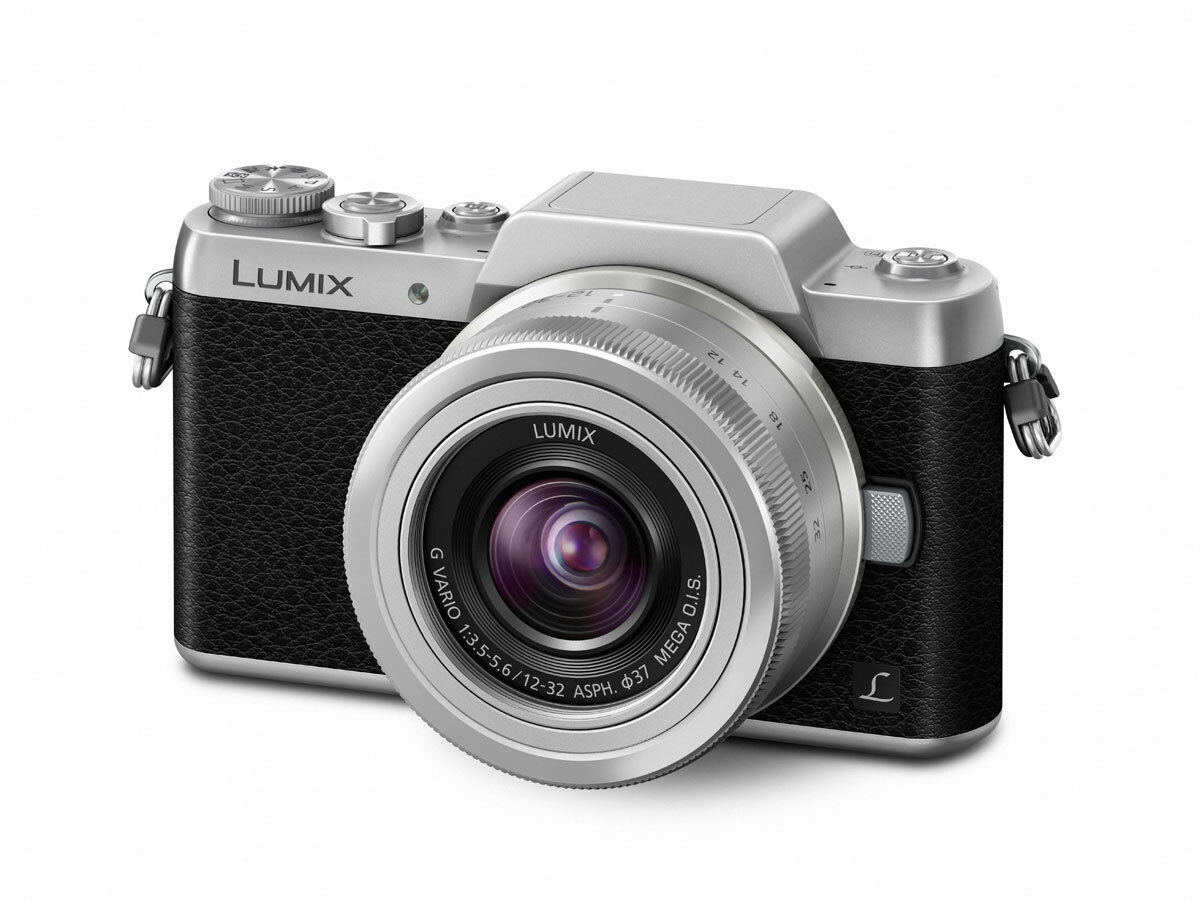 The Lumix GF4 is small and lightweight for a system camera
