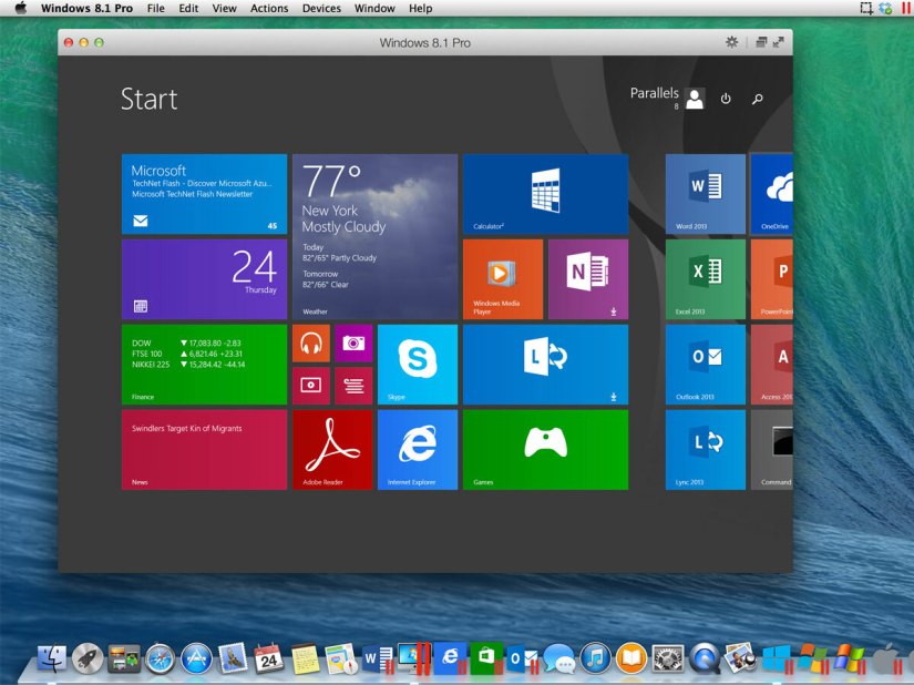 Parallels update is 50 percent faster and integrated with OS X Yosemite