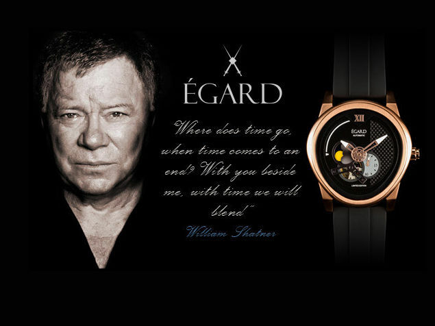 The space-time continuum as interpreted by William Shatner