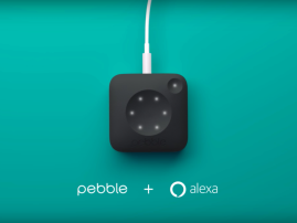 Talk to Amazon’s Alexa wherever you are with the Pebble Core