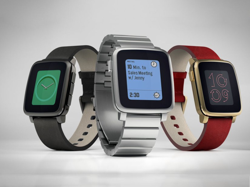 MWC 2015: Pebble plots global domination with Pebble Time Steel