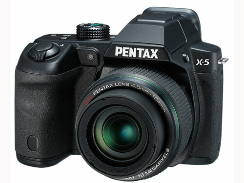 Pentax 26x zoom X-5 camera revealed