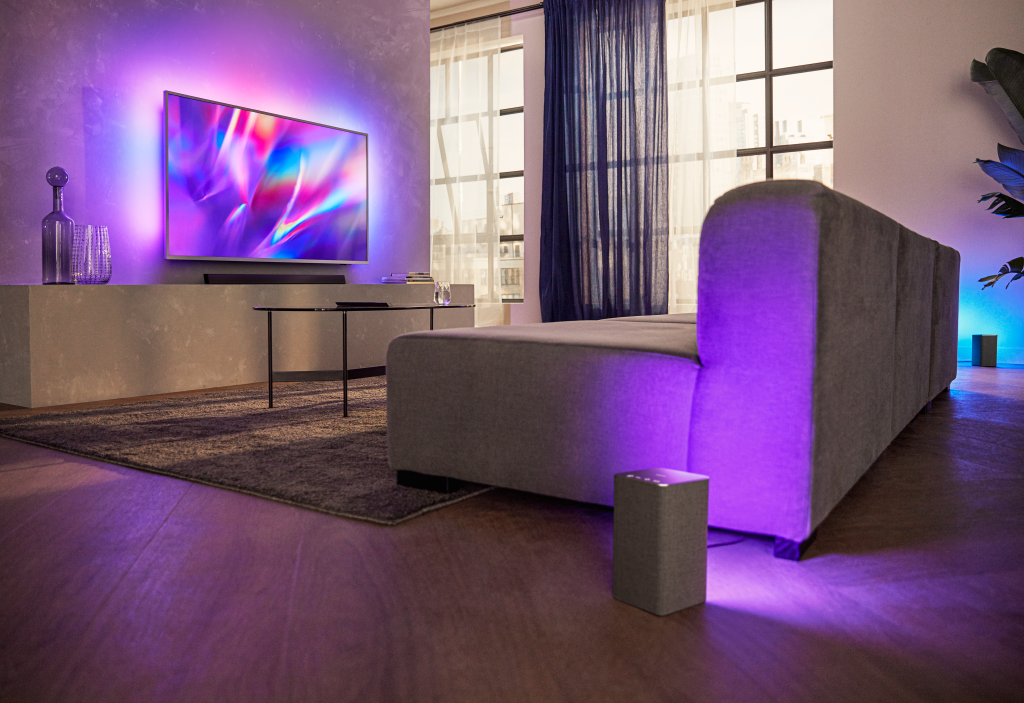 how to setup soundbar on philips tv