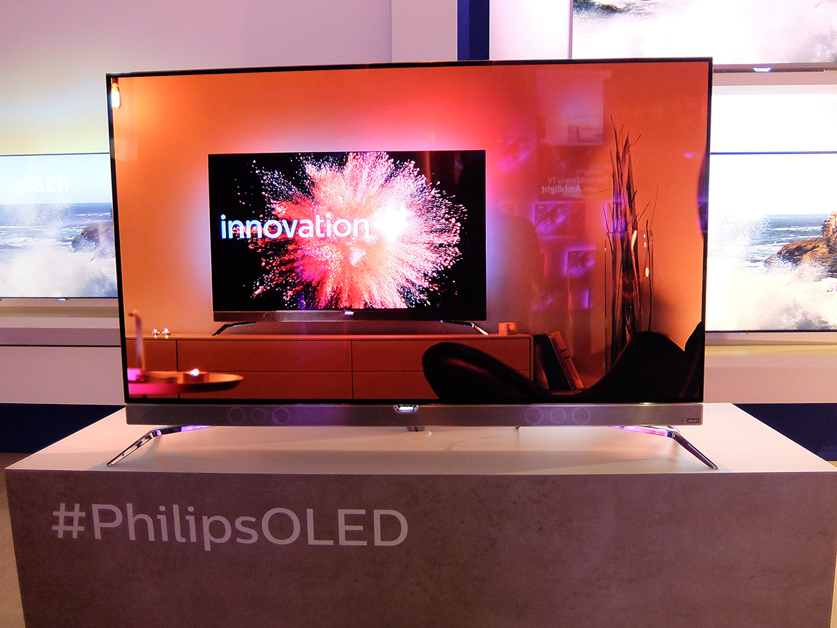 Philips 901F: Android e iluminación Ambilight para su primera tele OLED