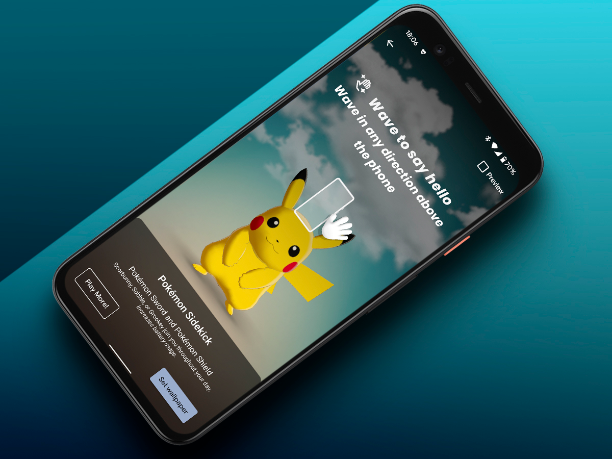 Pixel 4 Pokemon Live Wallpaper on Any Android NO ROOT