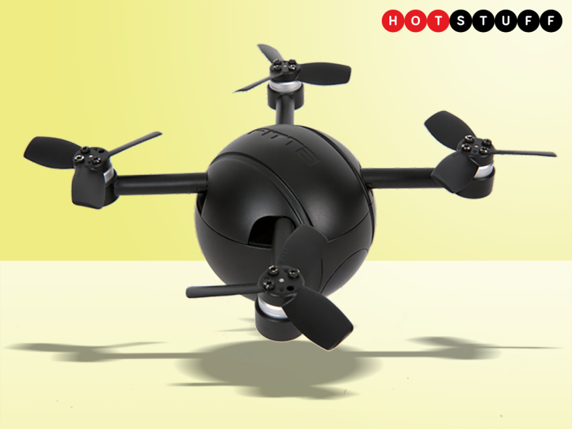 Pitta is a shapeshifting action cam that morphs into a 4K drone