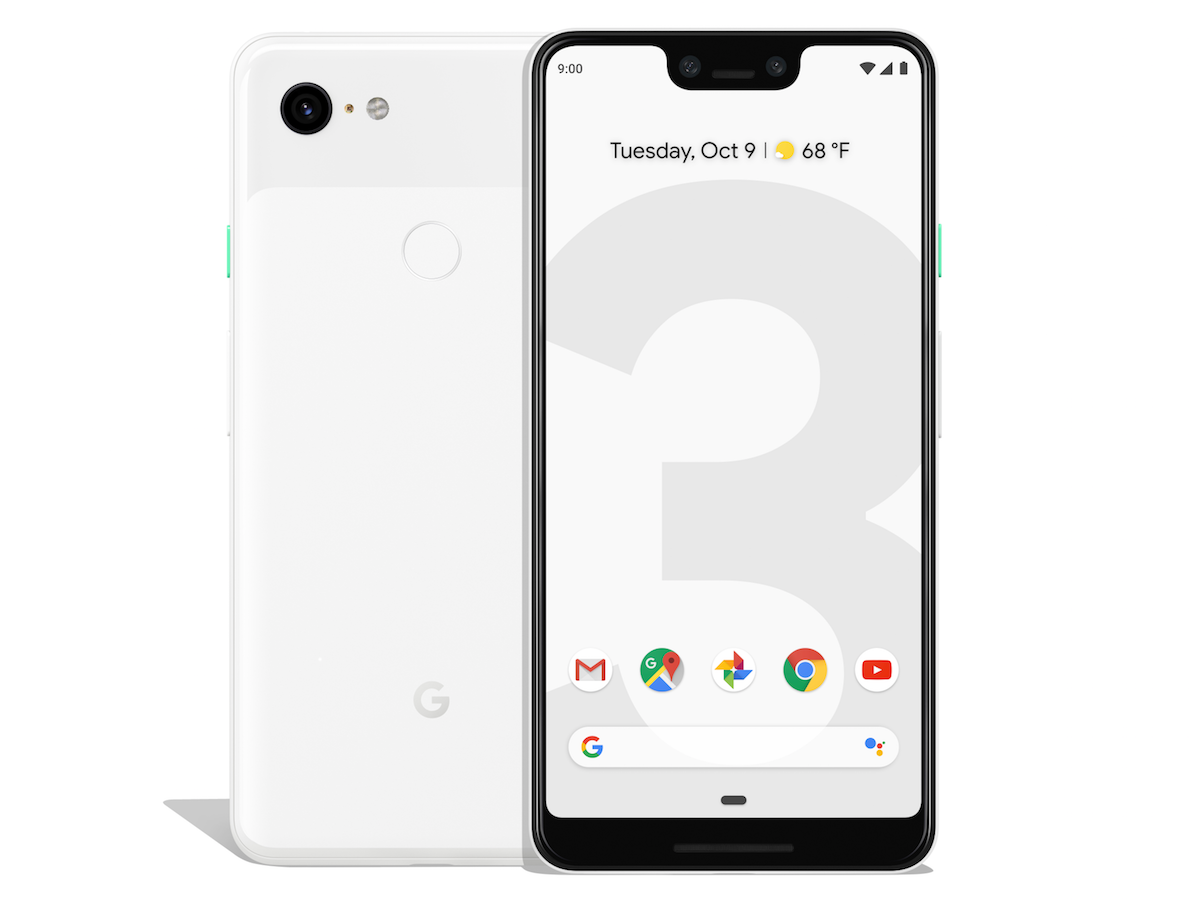 1) The larger Pixel 3 XL goes a notch above