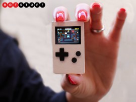 PocketStar is a handheld console so small it’ll make you feel like a giant holding a Game Boy