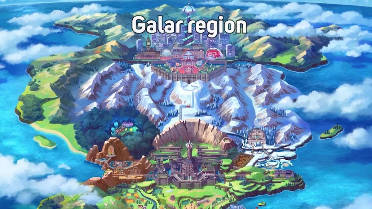 2) They introduce the Galar region