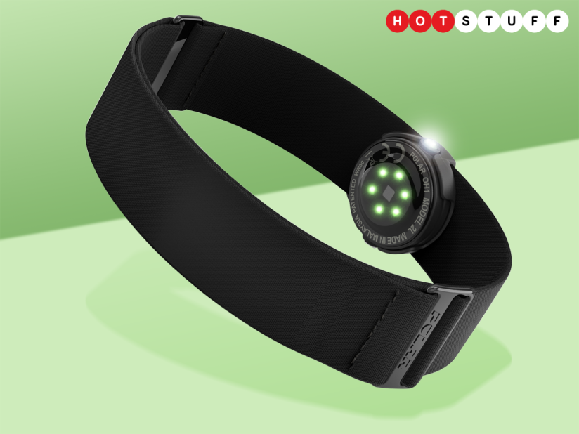 Polar OH1 measures your heart rate through your arm