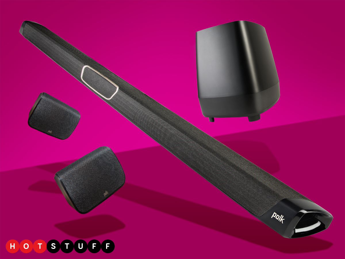 Polk Audio’s MagniFi Max SR is a Chromecastenabled sound bar that