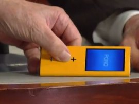 Neil Young shows off Pono audiophile music player