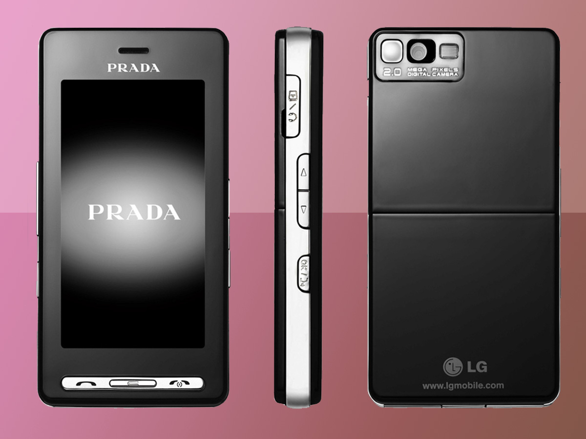LG KE850 Prada: The first capacitive touchscreen phone
