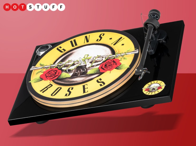 Pro-Ject’s latest record player takes you to Paradise City with its Guns N’ Roses styling