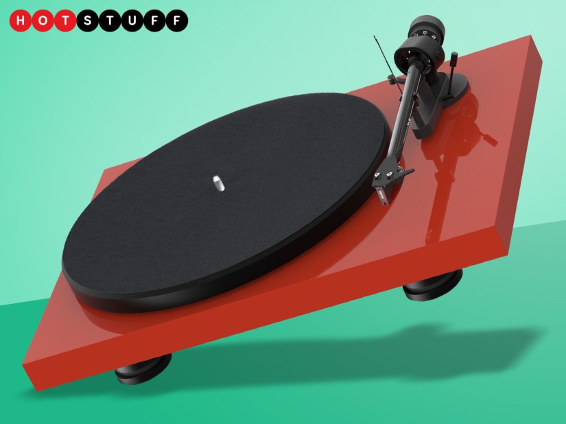 Pro-Ject Debut Carbon EVO is a refined manual turntable for listening to vinyl in style