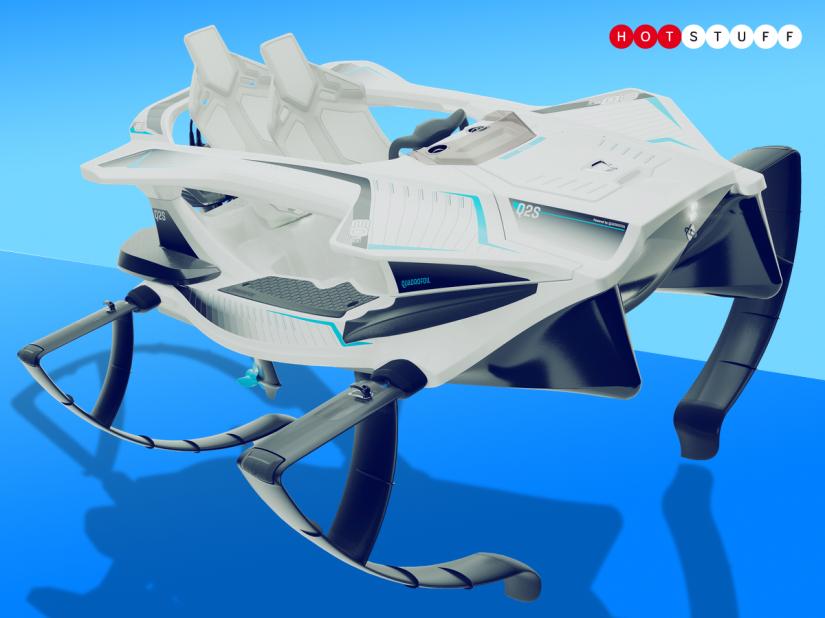 Bond villains are queuing up for this angular hydrofoil