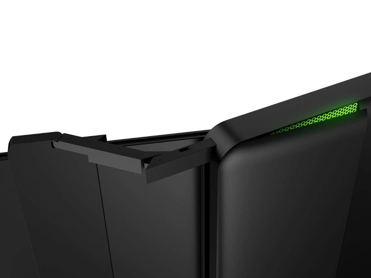 Razer creates a three-screen gaming laptop