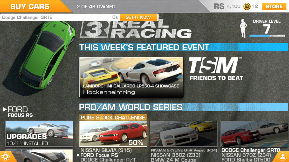 Real Racing 3 Guide: How to Buy the Perfect Car