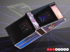 RepliCade is a fully playable Tempest arcade cabinet that fits in the palm of your hand