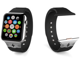 This strap uses a secret port to charge your Apple Watch while you’re wearing it