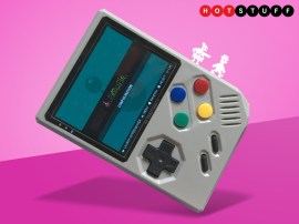 RetroStone 2 is a hackable handheld console that puts gaming history in the palm of your hand