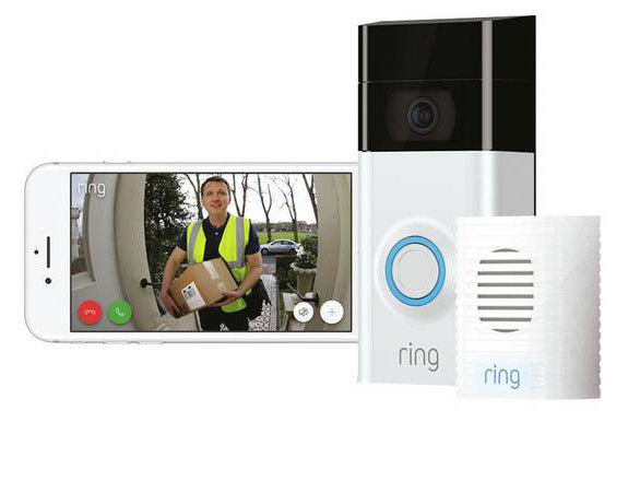 Ring Video Doorbell 2 and Chime Bundle (save £119)