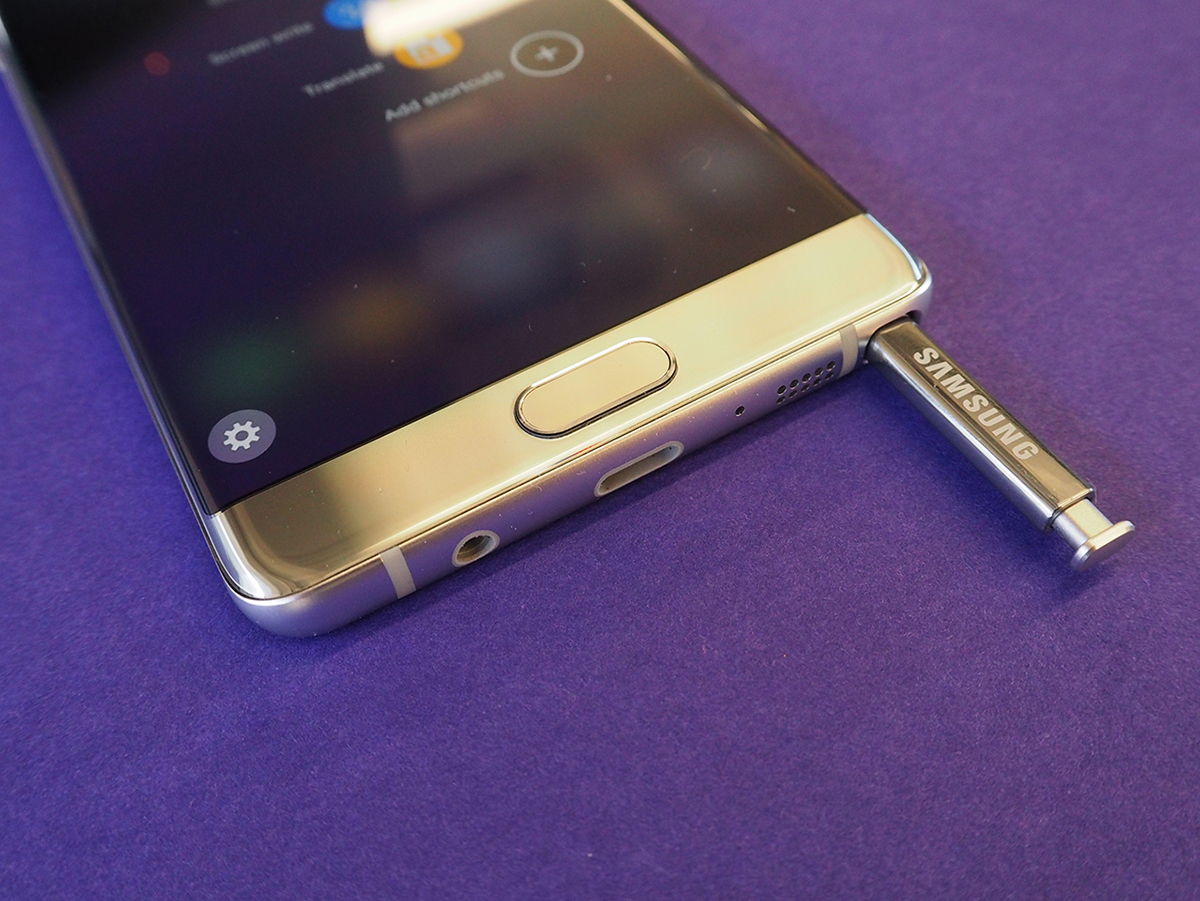 Samsung Galaxy Note 7 S Pen: Superstylusin