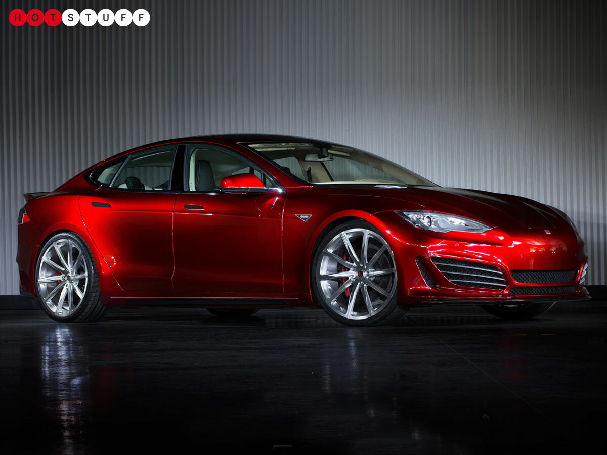 Saleen puts more swank into the Tesla Model S 