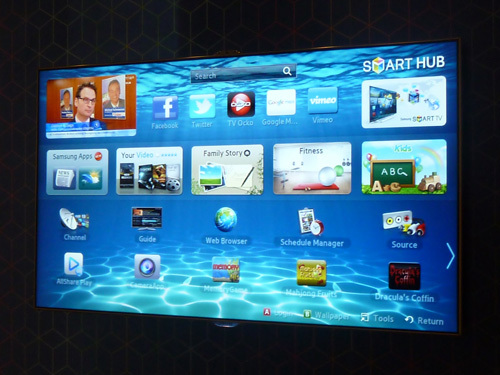Samsung Smart TV 2012 hands on
