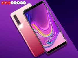 The Samsung Galaxy A9 is the world’s first quad camera smartphone