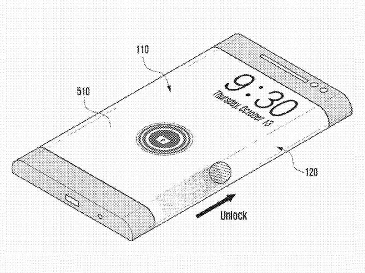 Samsung bended display