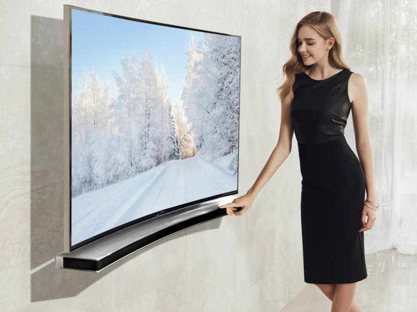 Got a curved TV? Samsung now makes a curved soundbar to match