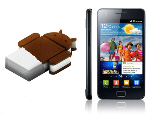 Samsung Galaxy S II to get Ice Cream Sandwich