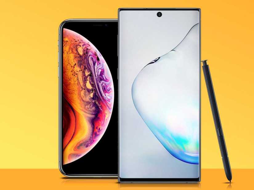 Samsung Galaxy Note 10 vs Apple iPhone XS: The weigh-in