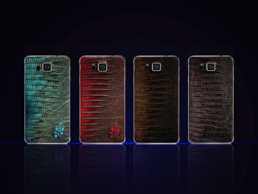 Limited edition leather-backed Samsung Galaxy Alpha released in France
