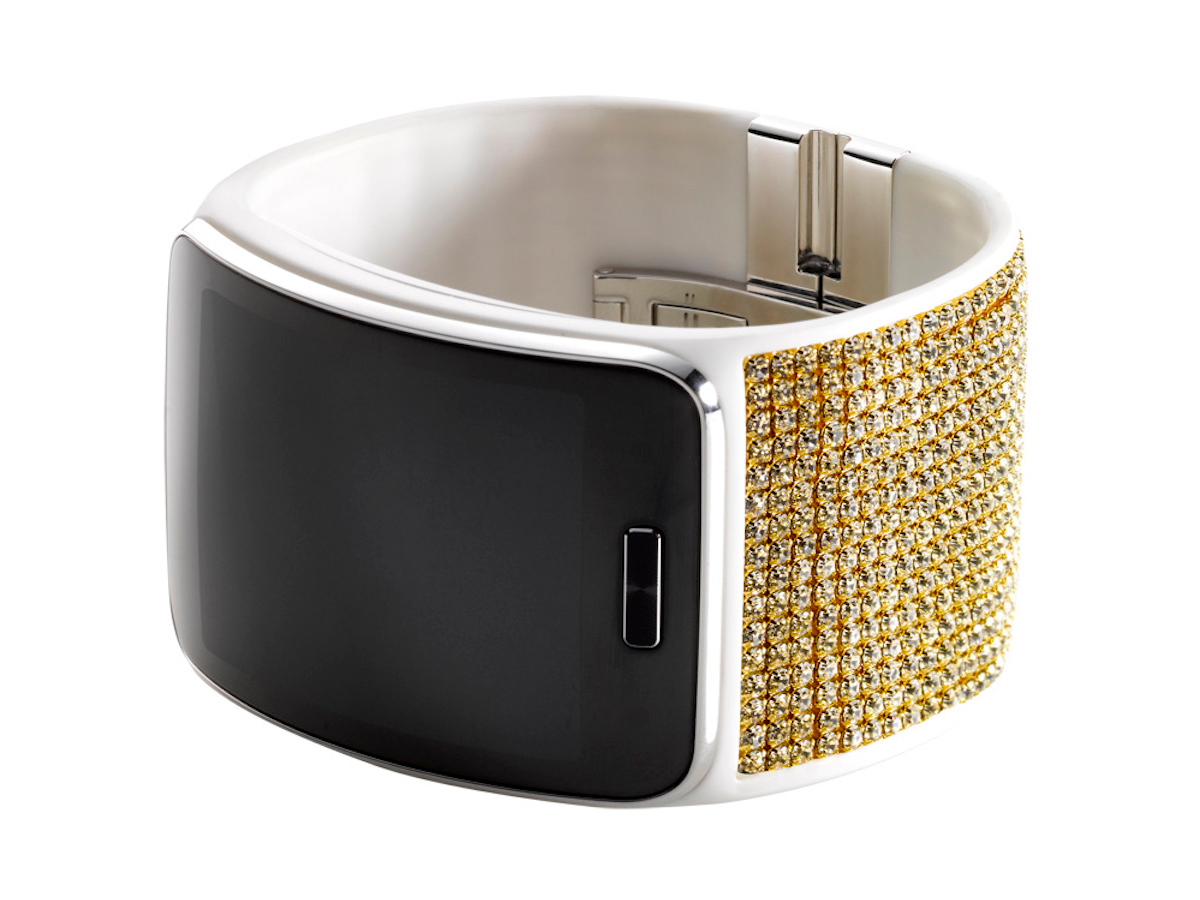 Samsung Gear S Swarovski crystal strap