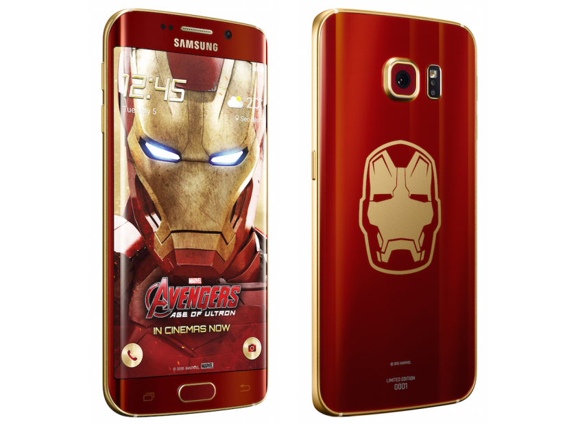 Iron Man-themed Samsung Galaxy S6 Edge unveiled, probably costs an arm(or) and a leg