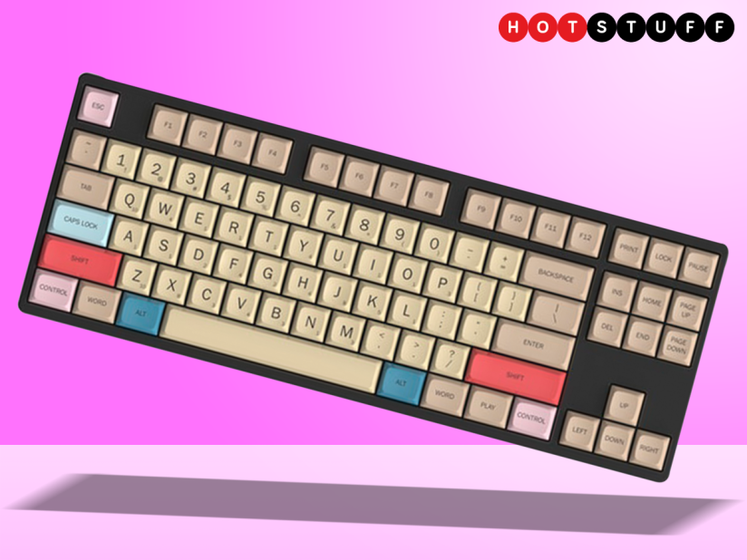 Write any word you damn well like with this brilliant Scrabble-themed keyboard
