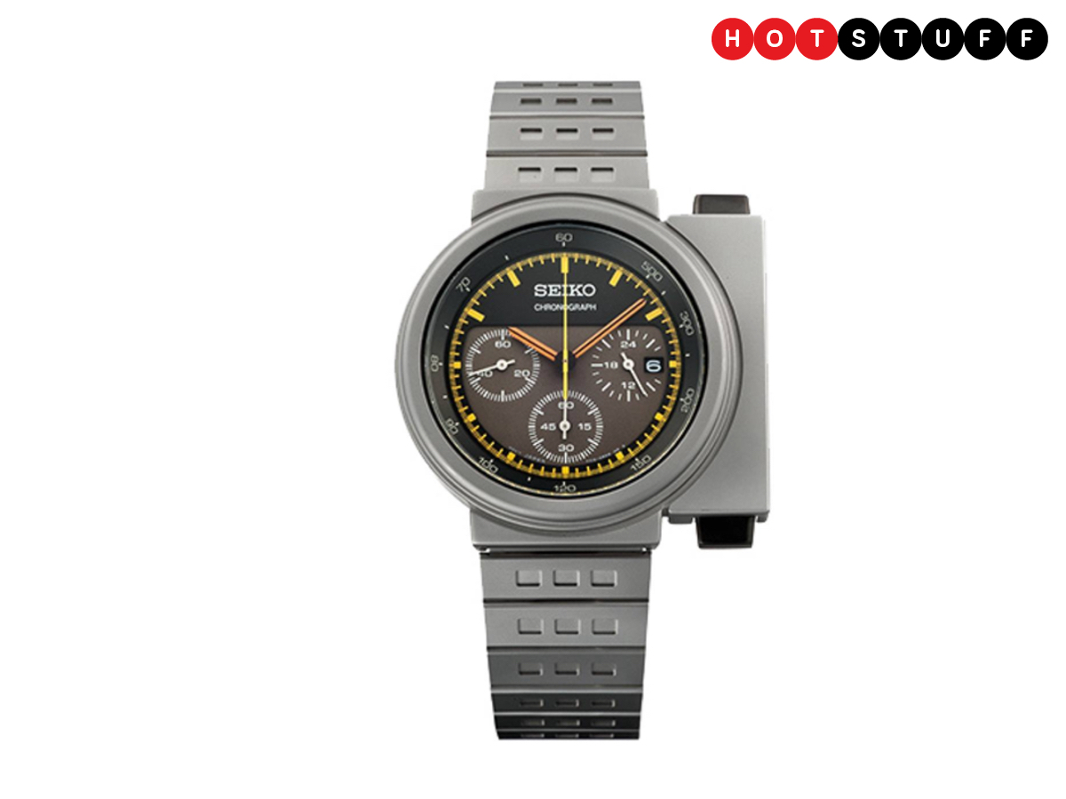 This watch is a lopsided piece of memorabilia |