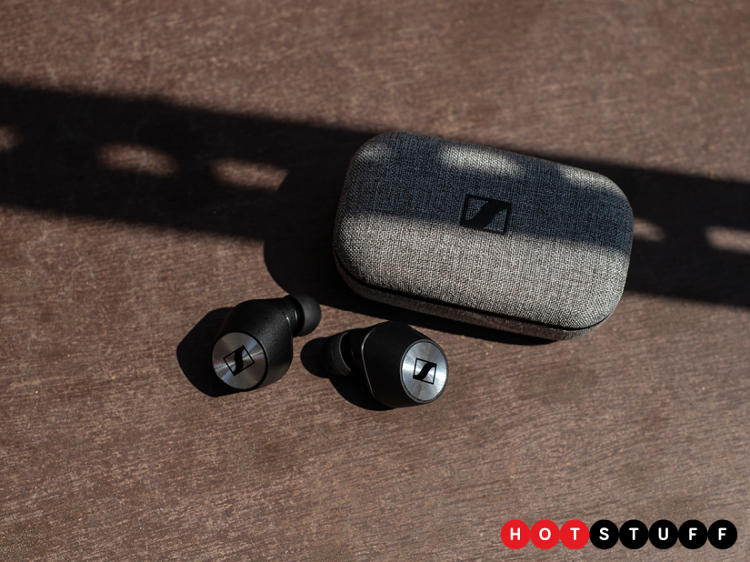 Sennheiser’s Momentum True Wireless earbuds summon your voice assistant of choice with just a tap