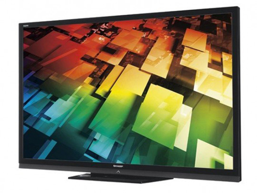 Sharp’s colossal 70-inch Aquos Quattron TV