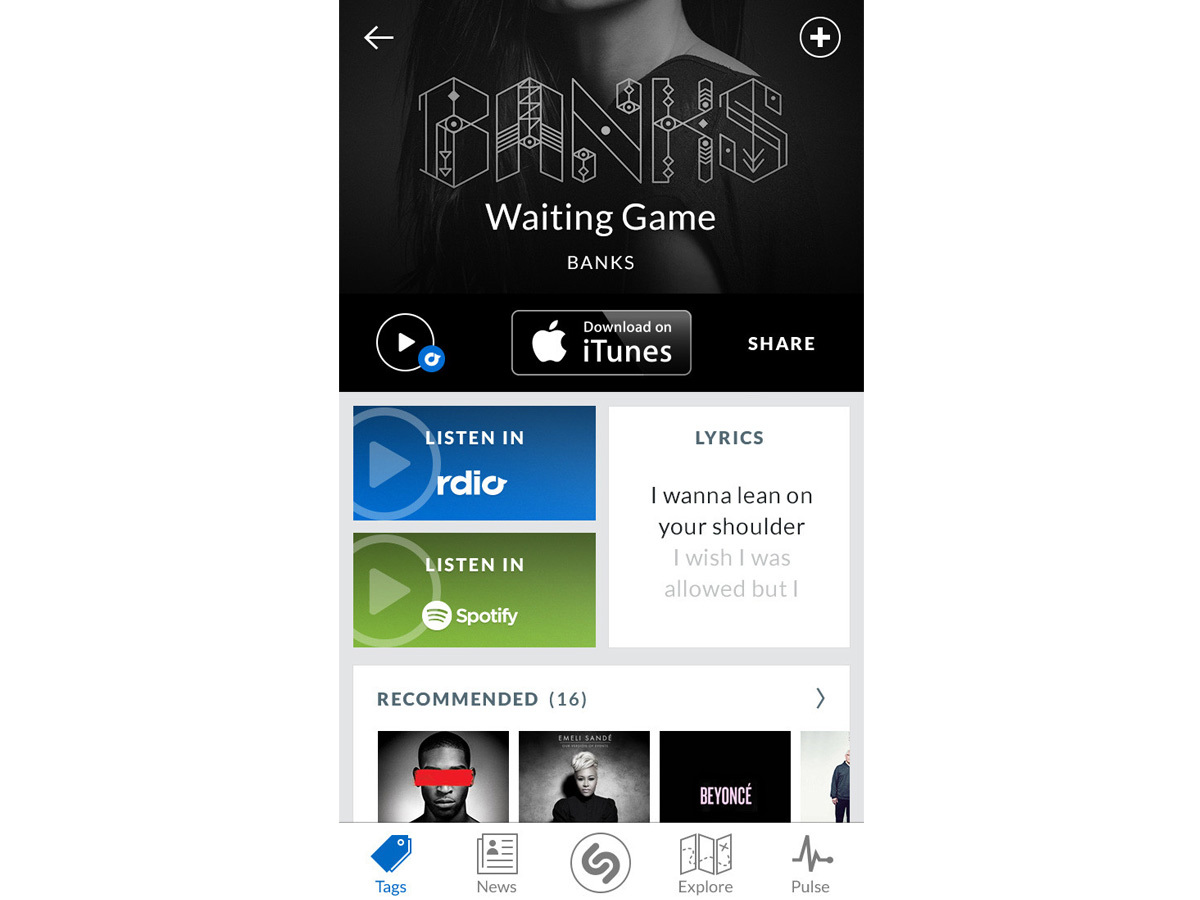 Shazam teams up with Rdio for full-song playback