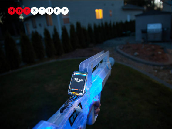 Skirmos lets you play laser tag anywhere, at any time, with anyone