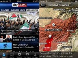 Sky News 2.0 iPhone app launched