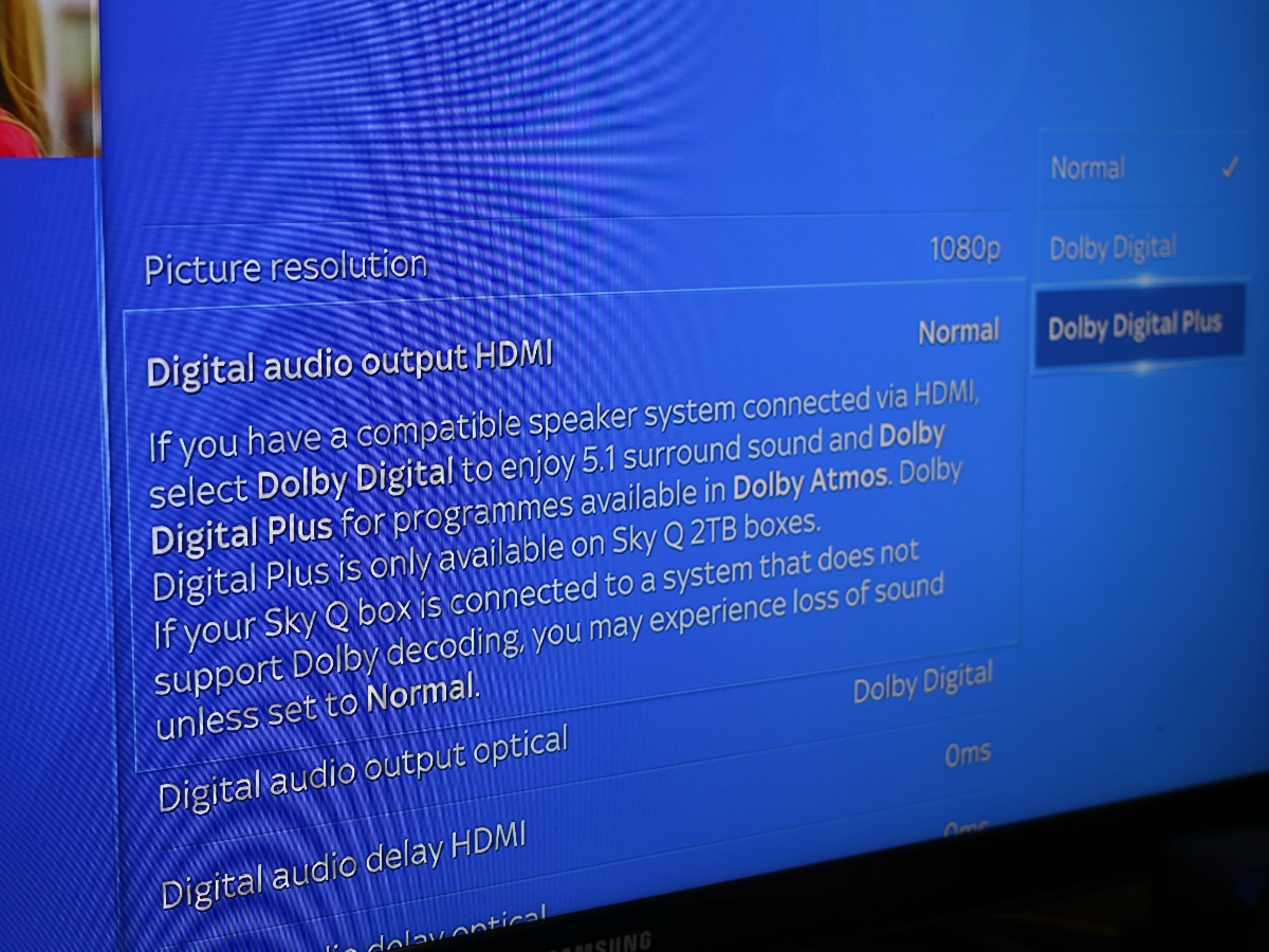 Sky Q tips and tricks: 22) Activate Atmos