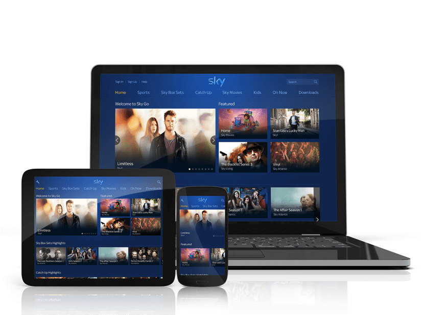 Redesigned Sky Go gives on-demand a front row seat